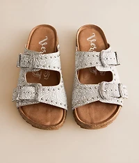 Heidi Western Tooled Sandal