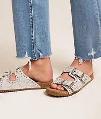 Heidi Western Tooled Sandal