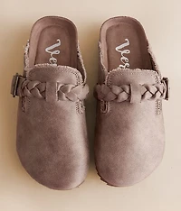 Iris Braided Strap Mule Shoe
