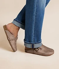 Iris Braided Strap Mule Shoe