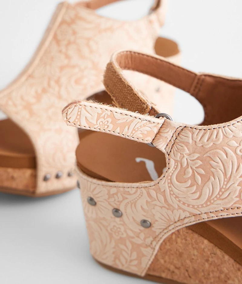 Isabella Tooled Wedge Sandal