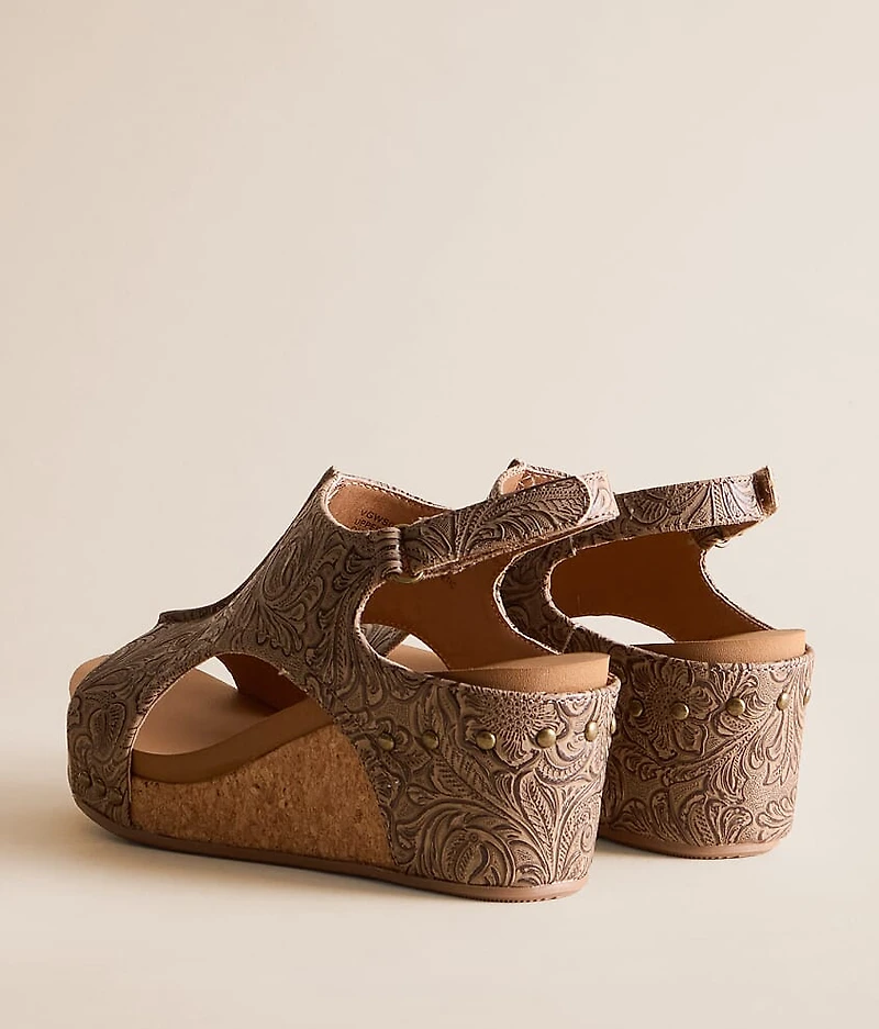 Isabella Tooled Wedge Sandal