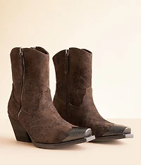 Jimi Leopard Western Ankle Boot