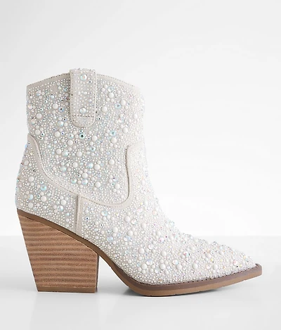 Kady Glitz Western Ankle Boot