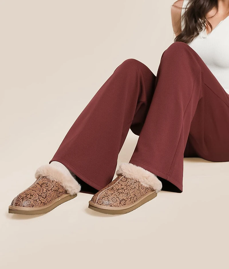 Lolly Floral Tooled Slipper