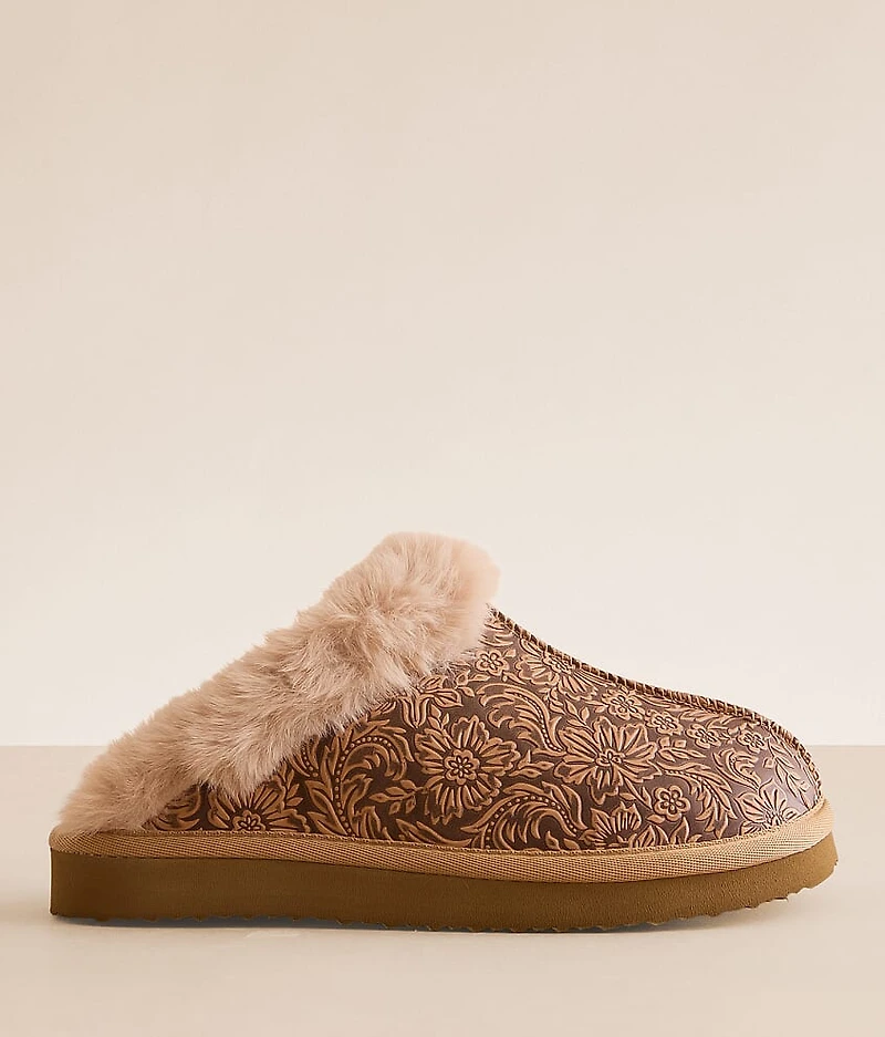 Lolly Floral Tooled Slipper