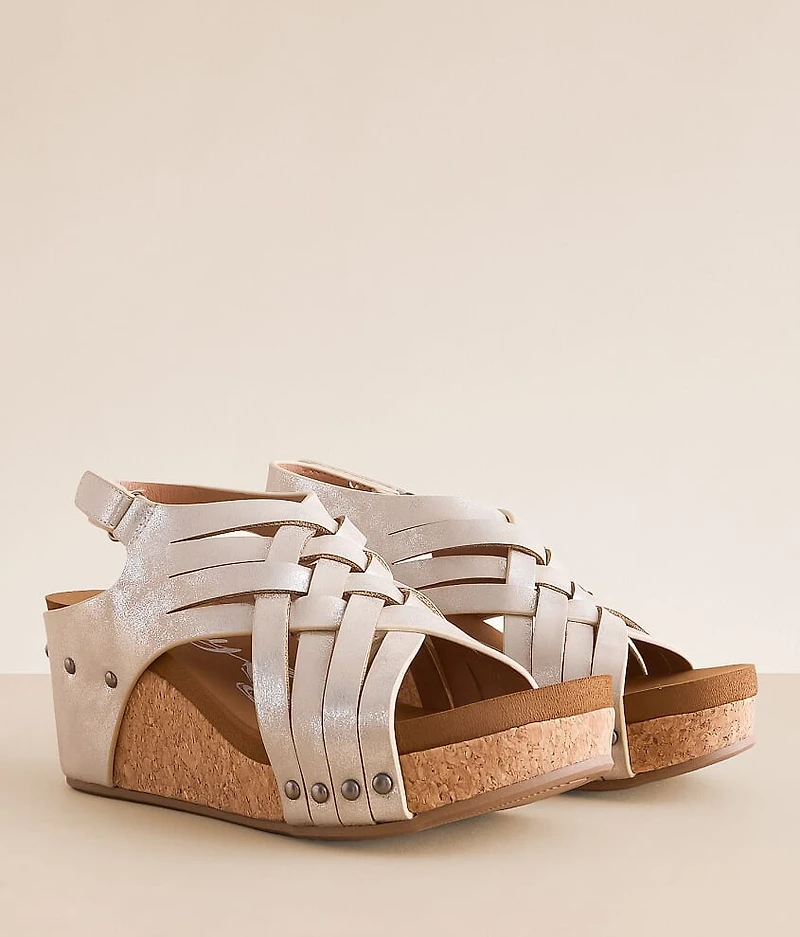 Lunar Braided Wedge Sandal