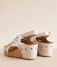 Lunar Braided Wedge Sandal