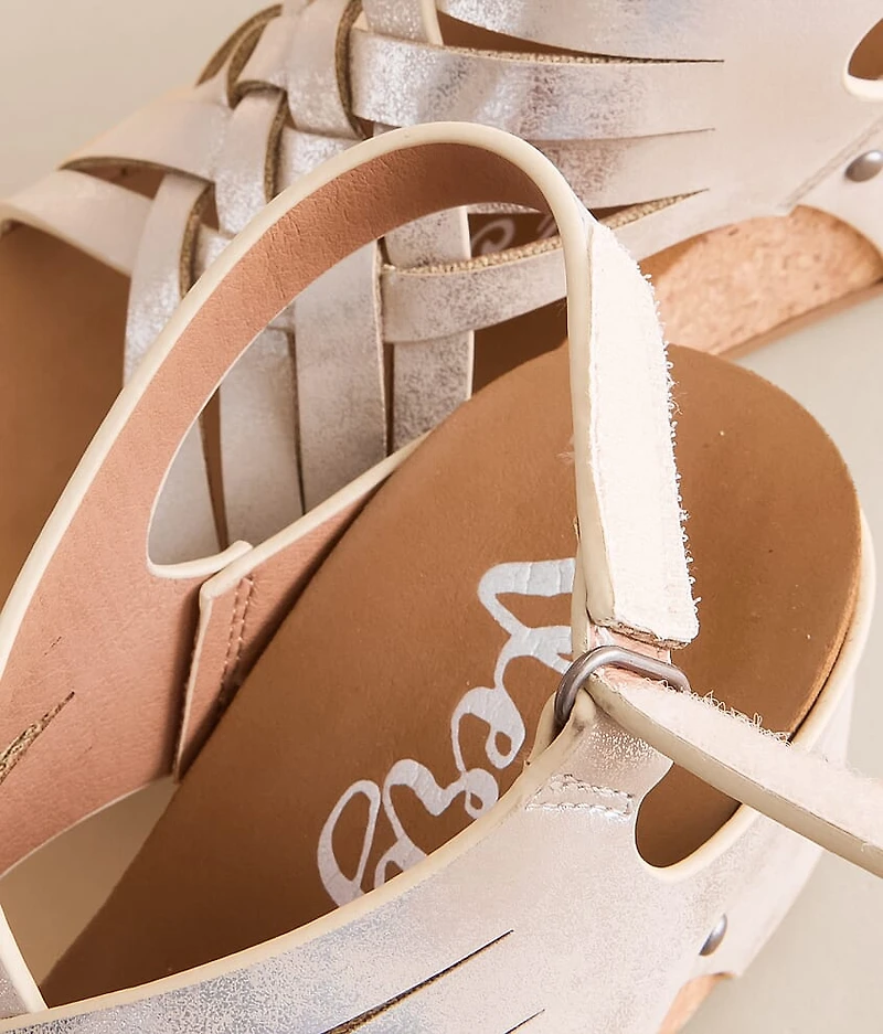 Lunar Braided Wedge Sandal