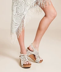 Lunar Braided Wedge Sandal