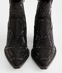 Maze Rhinestone Western Ankle Boot