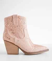Maze Rhinestone Western Ankle Boot