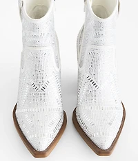 Maze Rhinestone Western Ankle Boot