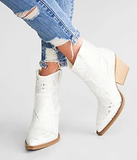 Maze Rhinestone Western Ankle Boot