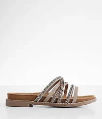 Natalie Glitz Strappy Sandal