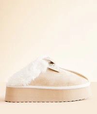 Paris Bedazzled Platform Slipper