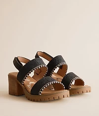Penny Whipstitch Heeled Sandal