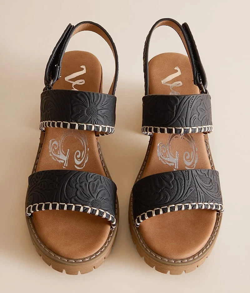 Penny Whipstitch Heeled Sandal