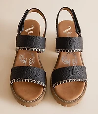 Penny Whipstitch Heeled Sandal