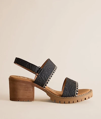 Penny Whipstitch Heeled Sandal