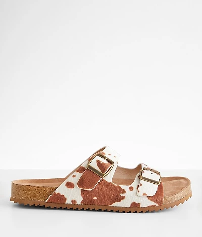 Pisces Cow Print Sandal