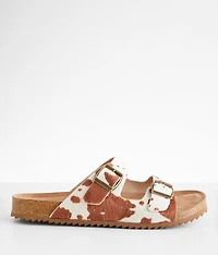 Pisces Cow Print Sandal