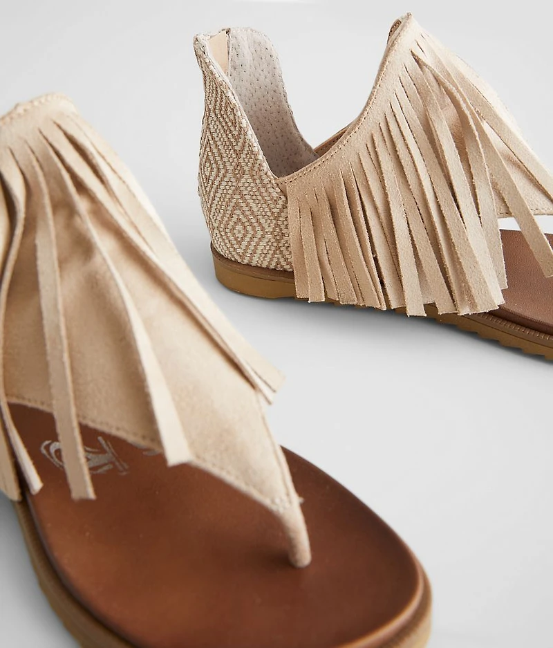 Ritual Hooded Fringe Sandal