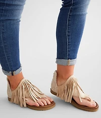 Ritual Hooded Fringe Sandal