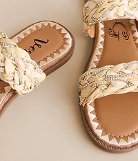 Twirl Raffia Glitz Sandal