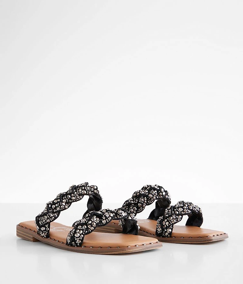 Twisty Double Strap Sandal