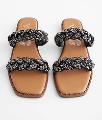 Twisty Double Strap Sandal