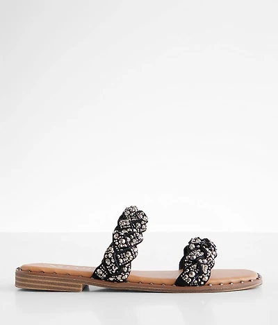 Twisty Double Strap Sandal