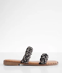 Twisty Double Strap Sandal