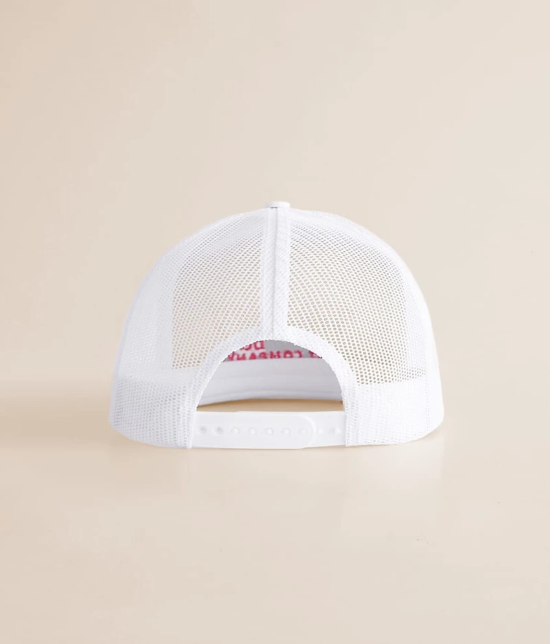 Cali White Trucker Hat