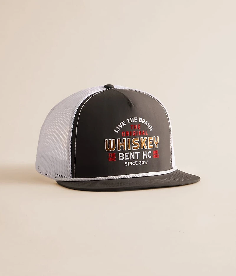 Straight Gunmetal Trucker Hat