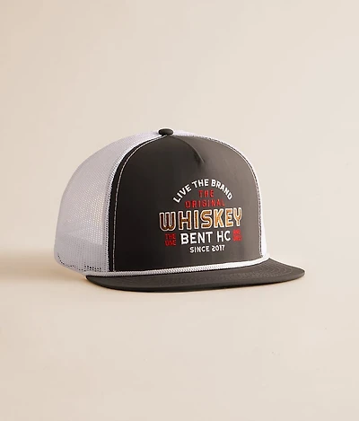 Straight Gunmetal Trucker Hat
