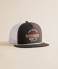 Straight Gunmetal Trucker Hat