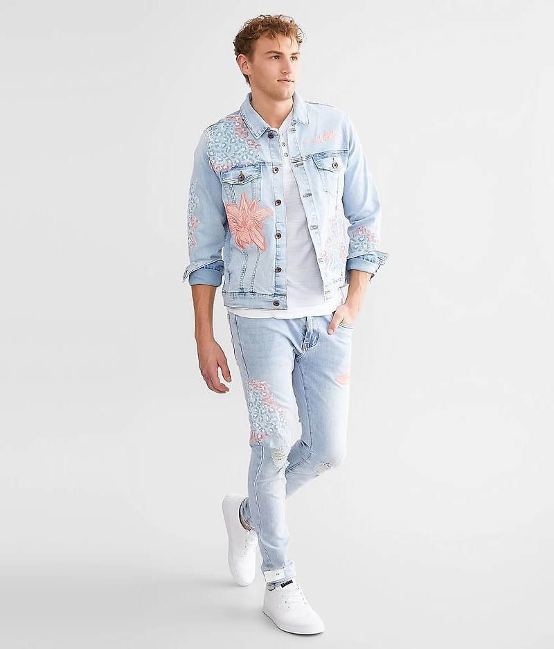 Floral Slim Jean