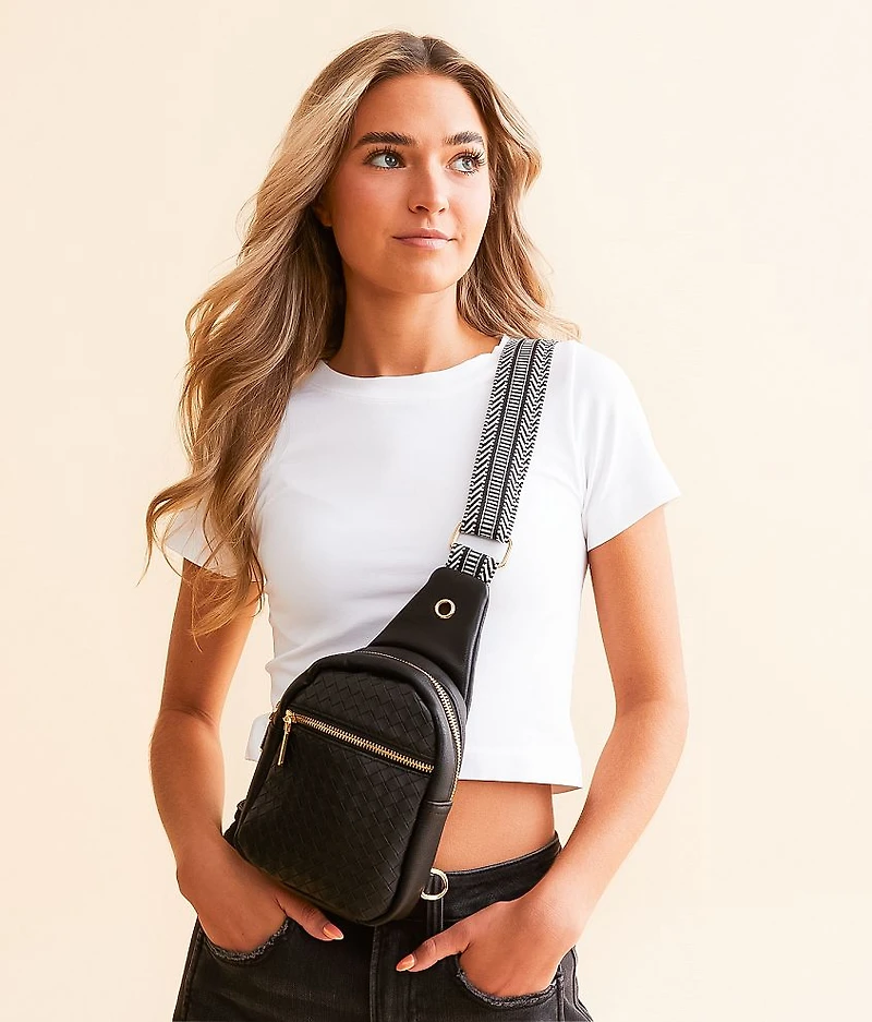 Weaved Crossbody Sling