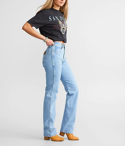 Cowboy Cut Straight Stretch Jean