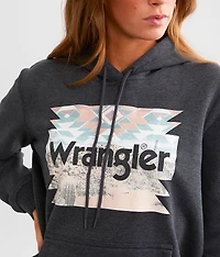 Retro Logo Hooded Sweatshirt