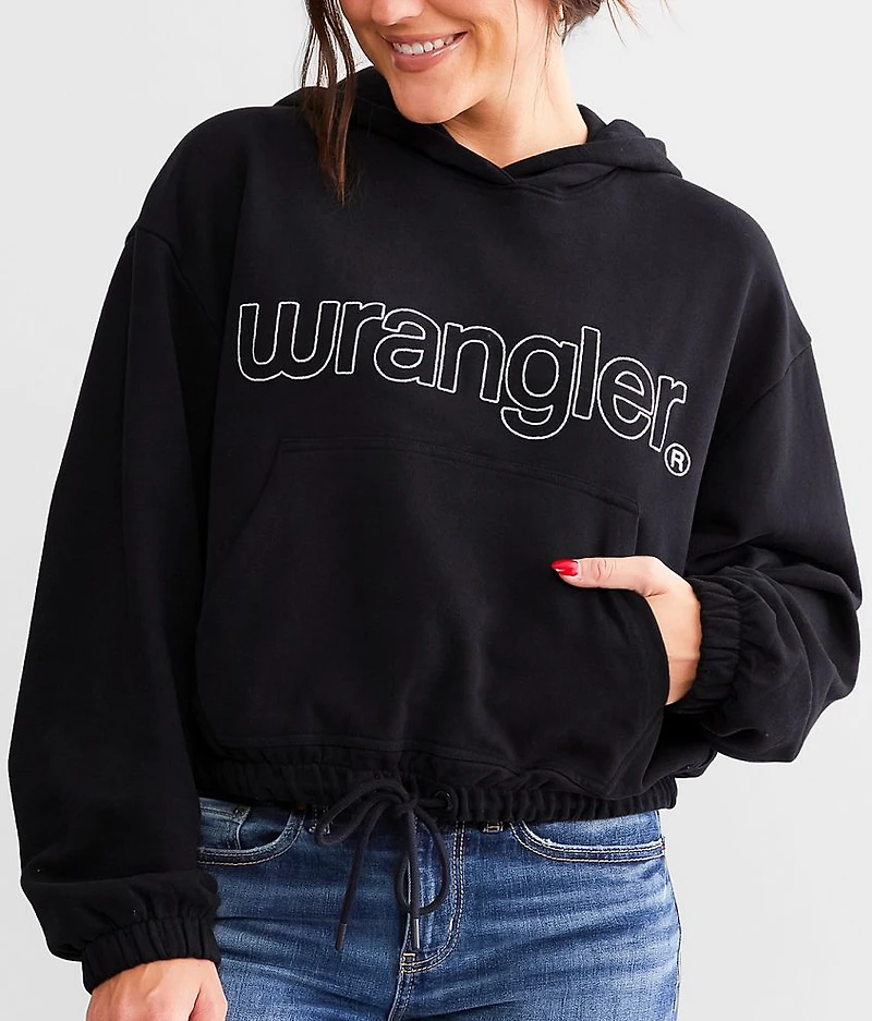 Embroidered Logo Hoodie