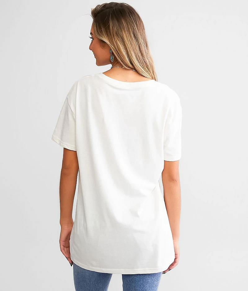 Retro Cowgirl Oversized T-Shirt