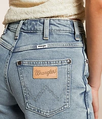 Retro High Rise Cowboy Stretch Short