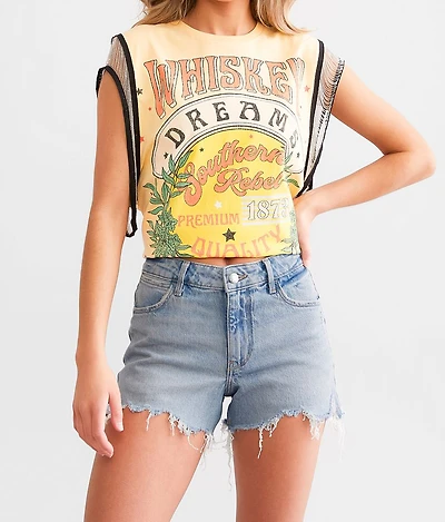 Cut-Off Denim Short