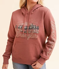 Western Hooded Sweatshirt