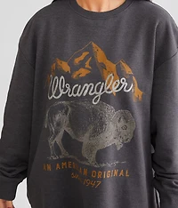 Oversized Logo Pullover