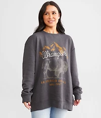 Oversized Logo Pullover