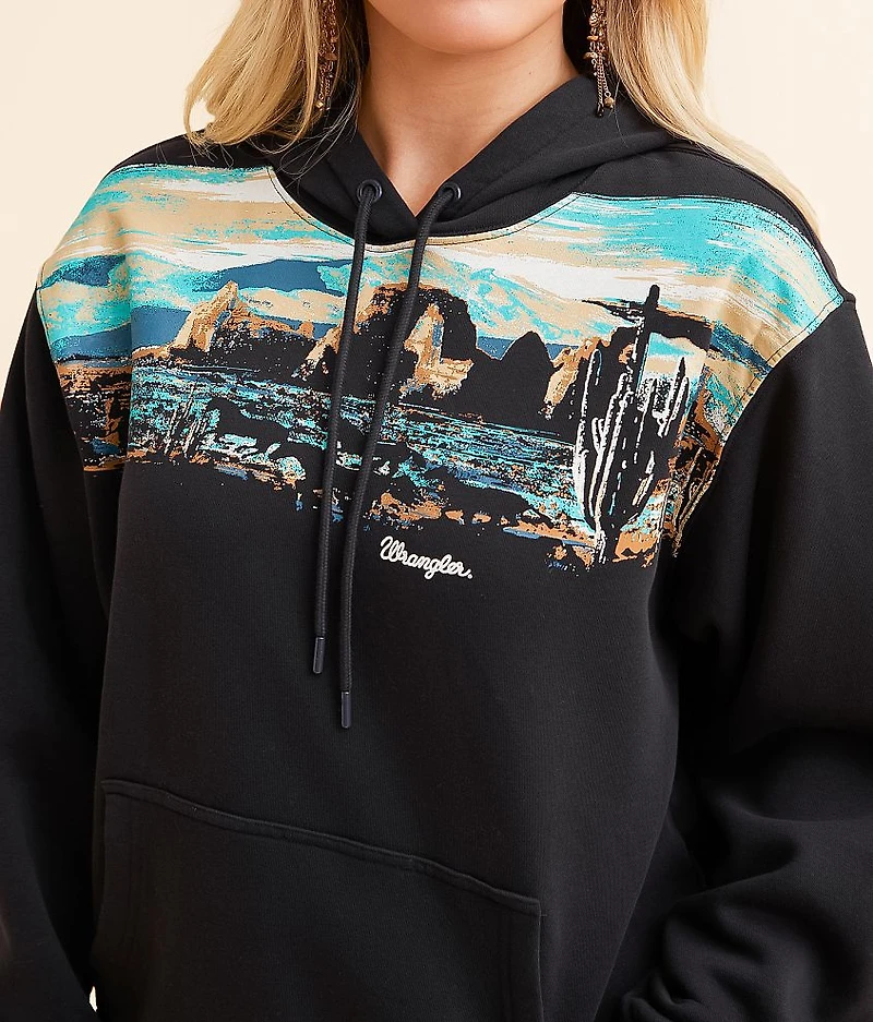 Scenic Western Hooded Sweatshirt