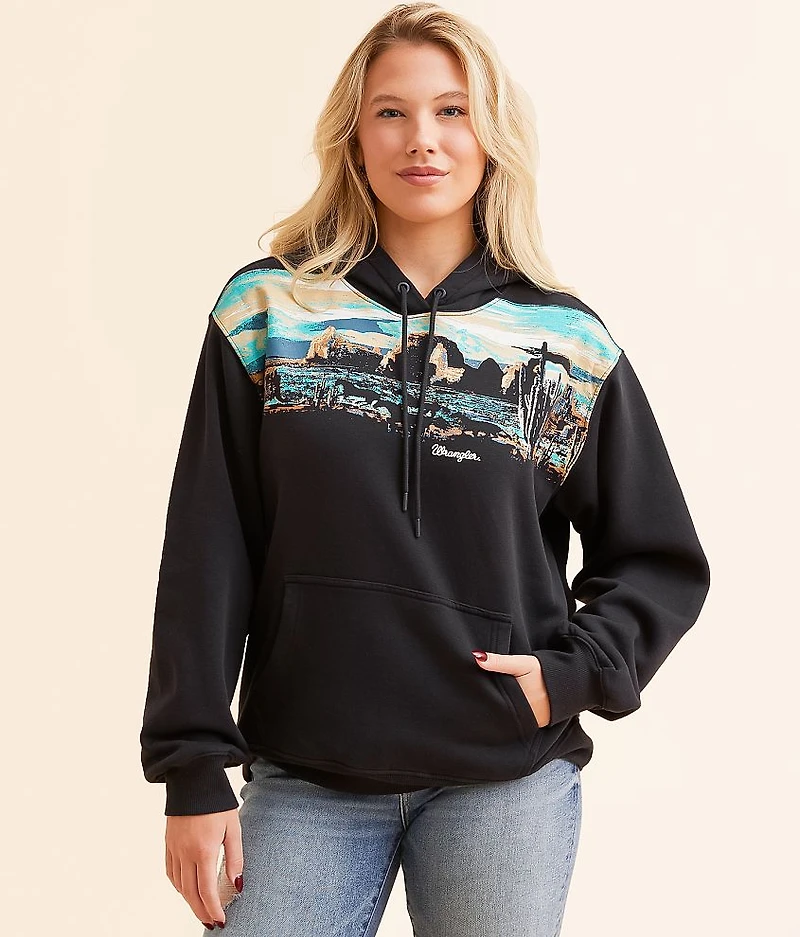 Scenic Western Hooded Sweatshirt